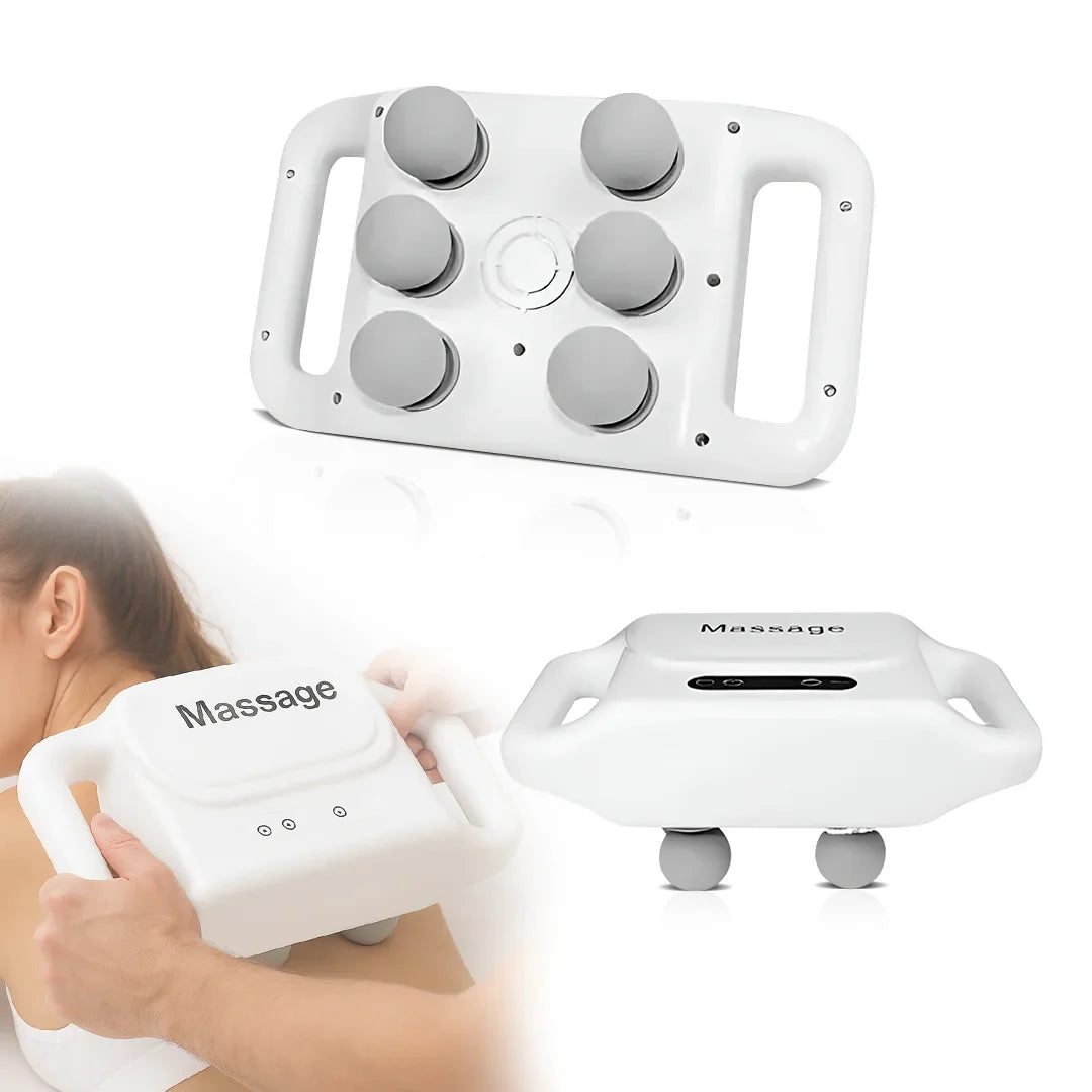 جهاز تدليك بستة رؤوس لتخفيف آلام العضلات العميقة